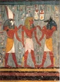 EGYPTIAN ART - RAMSES I S BOHY V PODSVĚTÍ